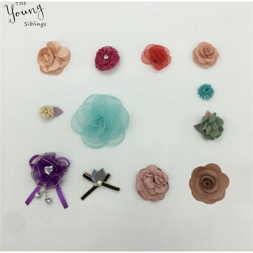 New 1PCS Artificial 3D flower Silk Flowers Head wedding party home decoration DIY wreath scrapbook gift box craft Accessories