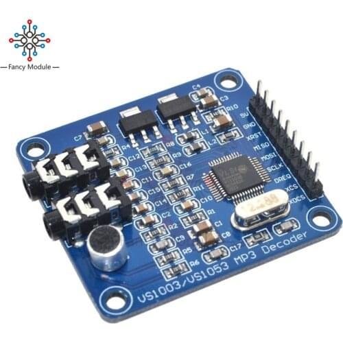 VS1003B VS1053 MP3 Module Development Board VS1053b VS1053 IC Onboard Recording Function