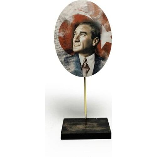 Modern Wooden Decorative Ataturk Table Set 3 trinket baratija حلية орнаментальный