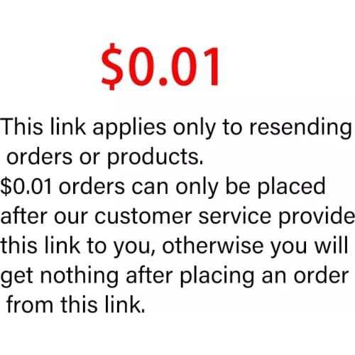 0.01 Special Link Applies Only To Resending Orders Or Products! Otherwise It Is Nothing