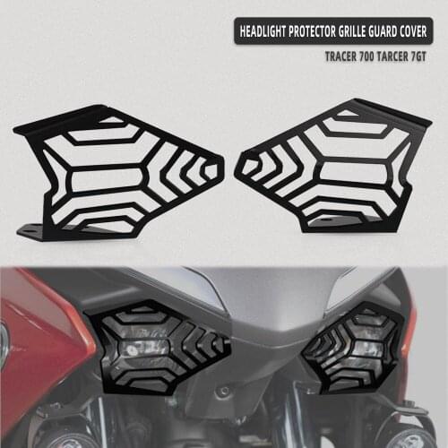 Motorcycle Headlight Protector Grille Guard Cover Protection Grill For YAMAHA TRACER700 Tracer 700 Tracer 7 GT 7GT 2020 2021