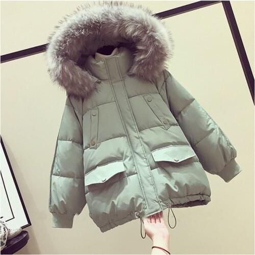 Parka Feminino New Cotton Thicken Warm Winter Jacket Coat Women Casual Parka Winter Clothes Fur Lining Hooded Parka Mujer Coats
