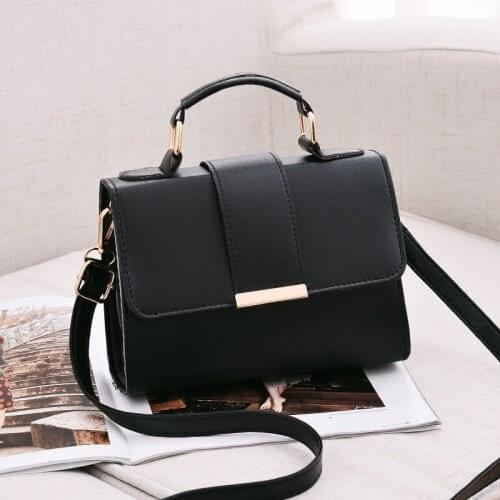 Retro Women Handbag Ladies Crossbody Messenger Bags High Quality PU Leather Female Flap Shoulder Bag 2021 New Tote