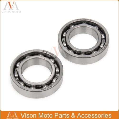 2PCS Front Wheel Hub Roller Bearing For Suzuki Yamaha RMX450Z 2010 RMZ250 2007-2014 RMZ450 2005-14 YZ250F YZ450F 14-2015 YZ250FX