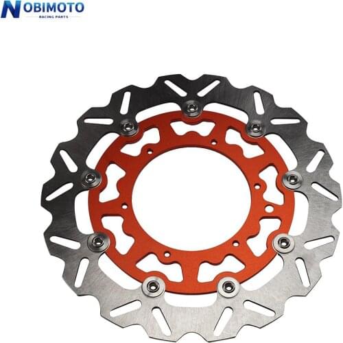320MM Motorcycle Floating Brake Good Quality Polish Rotor Perfect Stainless Steel Carrier For KTM SX XC EXC XC-W 125-530 1998-20