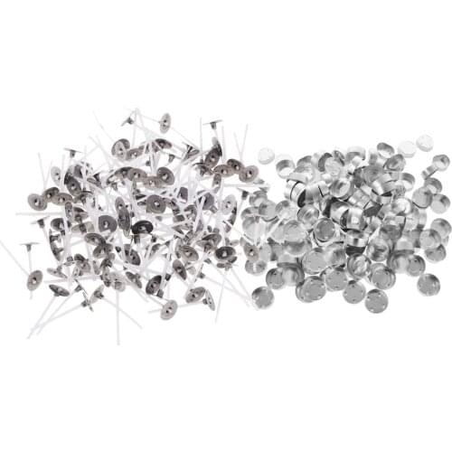 400x Aluminium Tea Light Cups Empty Case Candle Wax Containers Candle Mold Model Candle Wick DIY Jelly Gel Wax Candles Tealights