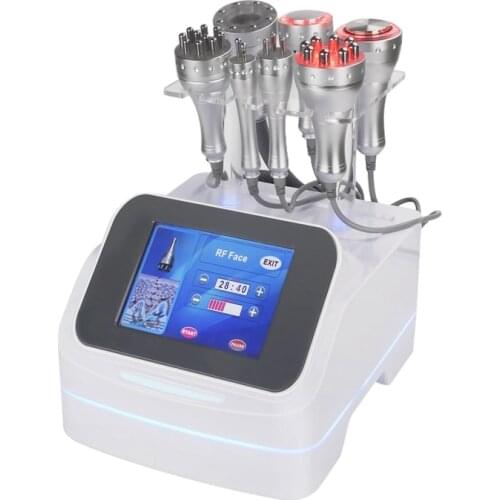 7 in 1 Ultrasonic 40K Cavitation Multipolar RF Frozen Body Shaping Slimming Machine Skin Lifting Anti-Wrinkle Beauty Device