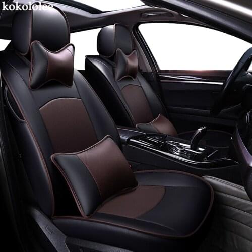 Kokololee custom real leather car seat cover for JEEP Grand Cherokee Compass Wrangler Patriot Cherokee Automobiles Seat Covers