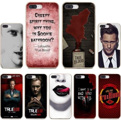 True-Blood-Type-Southern-Vampire Cell Phone Case Cover For Samsung Galaxy S7 S8 S9 S10E S20 FE Note 10 20 Edge Lite Plus Ultra