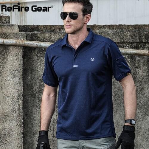 Breathable Urban Tactical Polo Shirt Men Summer Brand Coolmax Quick Dry Army Polo Man Military Shirt Short Casual Polo Shirts