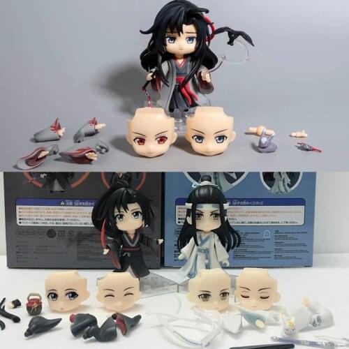 Wei Wuxian Figure Yi Ling Lao Zu Lan Wangji Figure Grandmaster of Demonic Cultivation Mo Dao Zu Shi Action Figures Toys