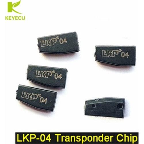 KEYECU 5PCSX LKP-04 LKP04 Ceramic Chip for Toyota H-key Blade 128bit for H Transponder Chip
