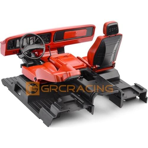 RC Car Full Interior Body Shell Cab Seat Kit for 1/10 RC Crawler Traxxas TRX-4 TRX4 Bronco G161R