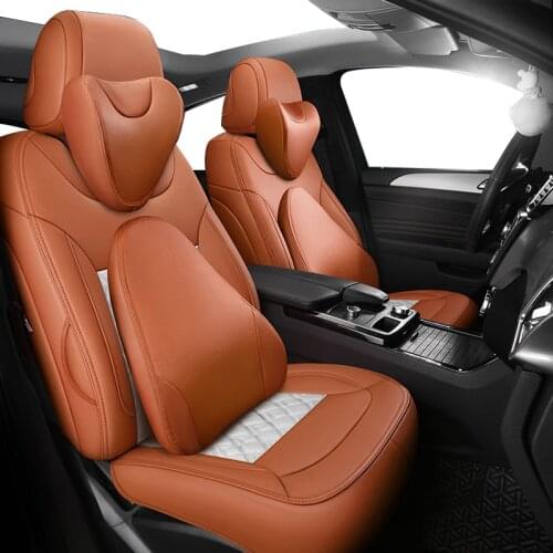 Leather car seat cover For opel astra k corsa d vectra b zafira tourer meriva b zafira b insignia antara mokka accessories