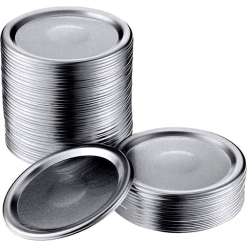 144-Count Canning Lids Regular Mouth for Ball Kerr Jars Leakproof Mason Jar Lids for Canning 70MM Diameter