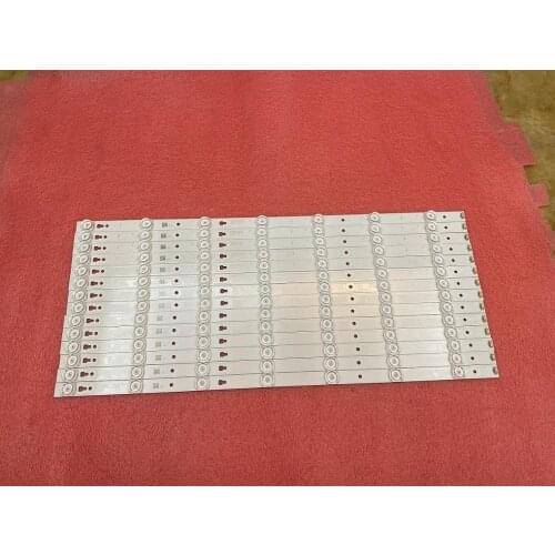 New 140 PCS/lot 7LED 555mm LED Backlight strip for LED55D7-01 A B 30355007202 LE55A7100L LE55B510N LE55B510X LC550DUY SH A1