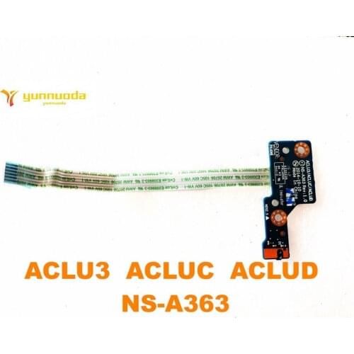 Original for lenovo G40 G40-30 G40-45 G40-70 power switch button board ACLU3 ACLUC ACLUD NS-A363 tested good free shipping