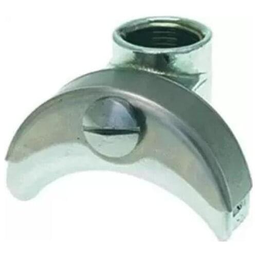 MARZOCCO filter holder spout thread 3/8" 2-way curved/short outlet distance 45mm