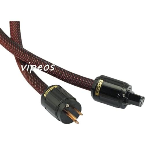 400 high copper CD Player tube amp AC power cord P079&C079 Plug 1.5M