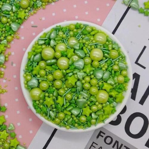 Edible Cake Decorating Baking Beads Sprinkles For Christmas Cupcake Cookie Decoation Fondant Tool Accessories