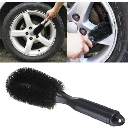 Wheel Tire Rim Scrub Brush Car Truck Motorcycle Bicycle Washing Cleaning tool Soft Car Wheel Washing Brush Soft Car Washing Tool