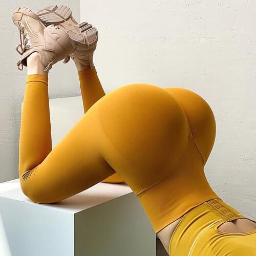 Women Seamless Leggings Push Up Gym Tights Scrunch Butt Workout Booty Leggings Sports Pants Fitness Butt Lifting Running Trouser