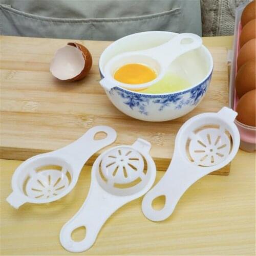 1pc Plastic Egg White Yolk Separator Kitchen Accessories Egg Filter Divider for Kitchen Cuisine Outils Accessoires Cozinha.L