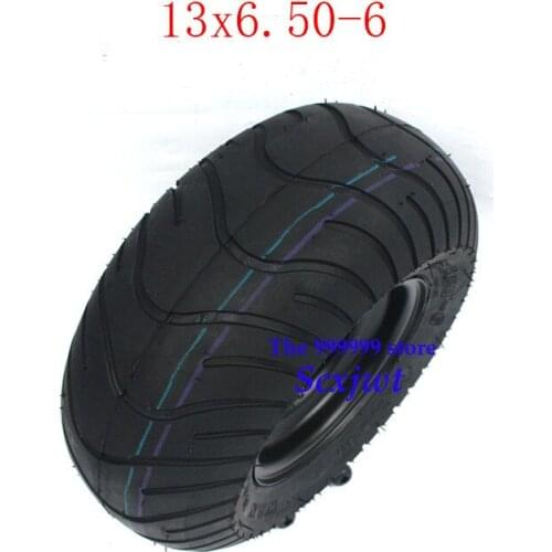2PCS GO KART KARTING ATV UTV Buggy 13X6.50-6 Inch Wheel Tubeless Tyre Tire With Hub