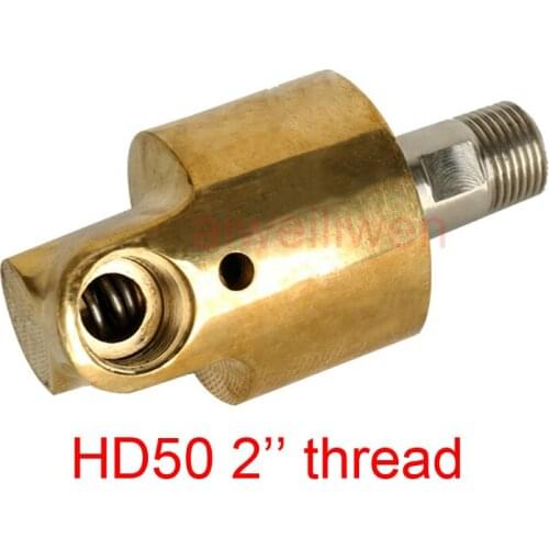 2021 New HD50 DN50 2 Inch Rotating Joint 360 Rotary Joint Water Air Oil Swivel Coupling Spray Universal Connector Brass Rotation