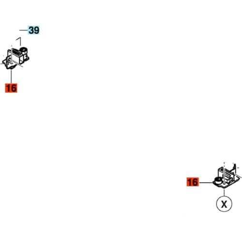 Brush holder FOR BOSCH GBM50-2 1619PB3680 Power Tool Accessories Electric tools part