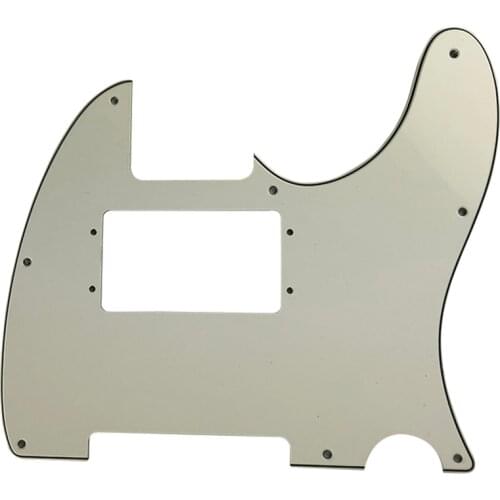 Pleroo Guitar Parts - For Tele Wide Range Route Humbucker Guitar Pickguard Scratch Plate Replacement