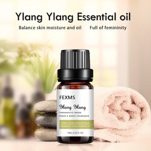 Ylang Ylang Essential Oil 100% Pure Natural Therapeutic Grade - Perfect for Aromatherapy, Relaxation, Skin Therapy & More