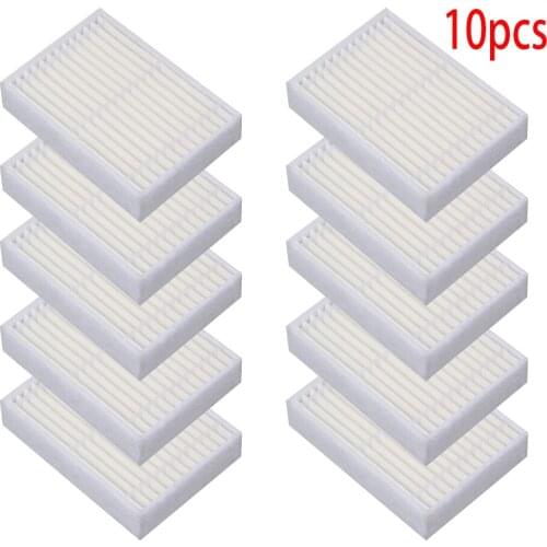 10pcs/lot HEPA Filter for Panda X600 pet Kitfort KT504 Robotic for midea mvcr03 VCR15 VCR16 Vacuum Cleaner Parts accessories