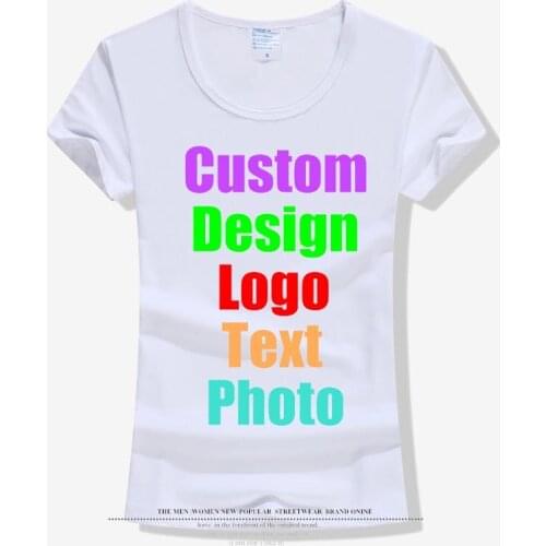 Summer Solid Famlily Parent-kid Custom Logo Text Photo Printed T shirt Women Men Kid Children t-shirt Short Sleeve Lady Tee Tops
