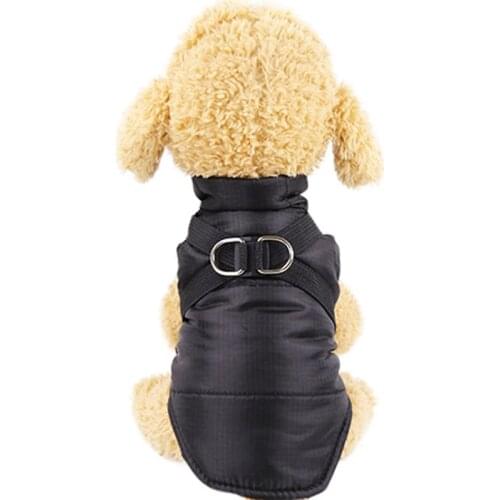 Cotton Dog Vest Jacket Autumn Winter Pet Dog Clothes Explosion-proof Waterproof XS-XXL Coat For Small Medium Dogs Chihuahua