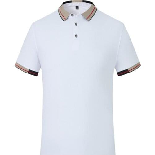 Summer uniform shirt embroidered collar short sleeve polo unlined upper garment jacket