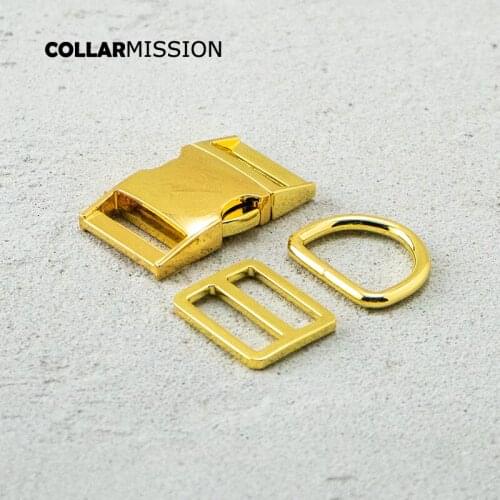 Metal buckle+Tri-Glid+D ring/set) Safety clasp DIY sewing accessory 15mm environmental plated metal buckle ziny alloy