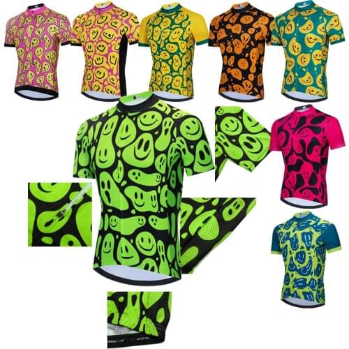 New Summer Funny Short Tops Mens Cycling Jerseys Clothing Road Bike Jersey Choice Your favourite 9 Style