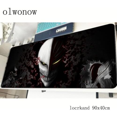 BLEACH mouse pad HD print 900x400x2mm mousepads best gaming mousepad gamer High quality personalized mouse pads keyboard pc pad