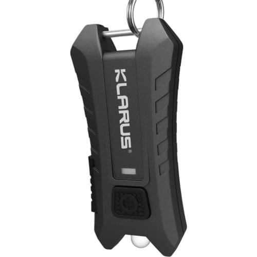 Klarus Mi2 Rechargeable LED Keyring Torch, 40 Lumens Small Lightweight Pocket Keychain Flashlight Powered by Bulid-in Battery