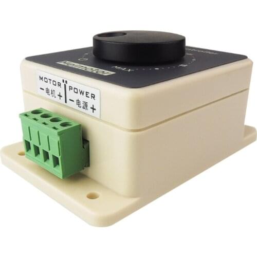 Motor Speed Controller Regulator Adjustable Controller Digital Display Governor Regulator Switch Durable 12V 24V 48V 20A DC