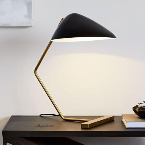 Nordic Modern Table Lamp Creative Duckbill Beside Lamp for Bedroom Living Room Study Desk Light Art Decor Black Iron Desk Lamp