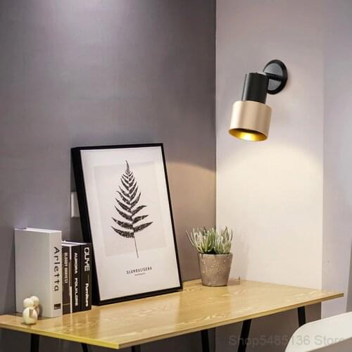 Modern Minimalist Creative Wall Lamp Study Room Living Room TV Background Wall Bedroom Bedside Corridor Aisle Decorative Lamps