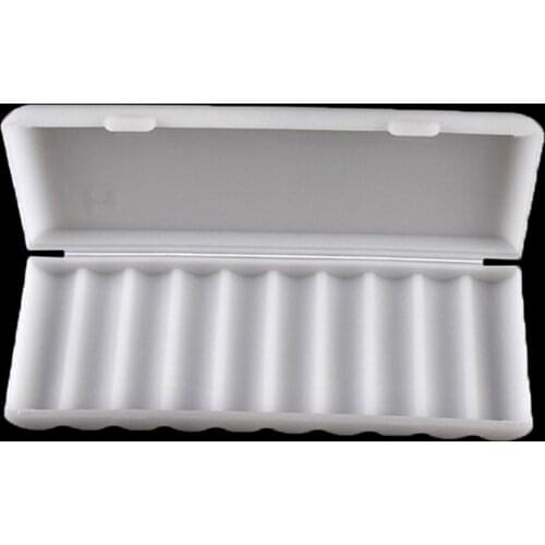 1PC 10X18650 Battery Holder Case 18650 Storage Box Holder White Hard Case Cover Battery Holder Organizer Container