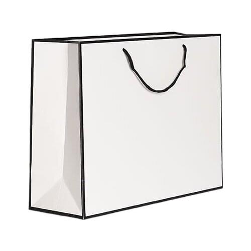 10x With Frame Customize Paper GiftBag For Promotion Clothing portable Tote bag Gift packaging shopping twill wedding birthday
