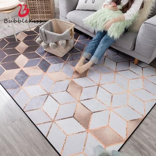 2020 Modern Chenille Soft Carpets For Living Room Nordic Bedroom Rugs Metal Style Area Rug Home Carpet Floor Door Mat Home Decor