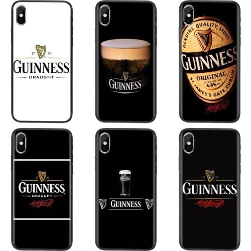 Bling Flexible Guinness Beer For Xiaomi Mi11 M10 Mi10I Mi10S Mi10T Mi9 CC9 Note10 Poco F3 X3 Lite Pro Ultra NFC Mobile Phone