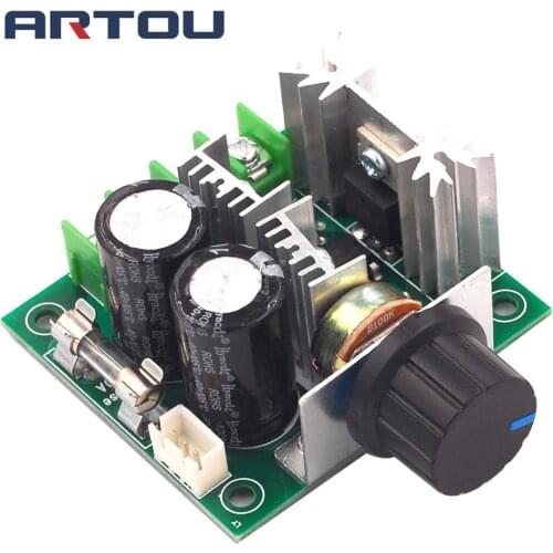 DC 12V 24V 30V 40V 13KHZ Auto PWM DC Motor Speed Regulator Governor Speed Controller Switch 10A 50V 1000uF