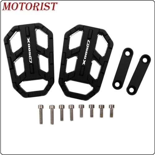 For HONDA CB500X CB500X cb500x 2015-2016 Motorcycle Billet Footrest Wide Pedals Pedal Rest Footpegs