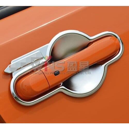 For Jeep Renegade 2016 Door Handle Bowl Insert Cover Chrome Decoration Car SUV Styling Accessories